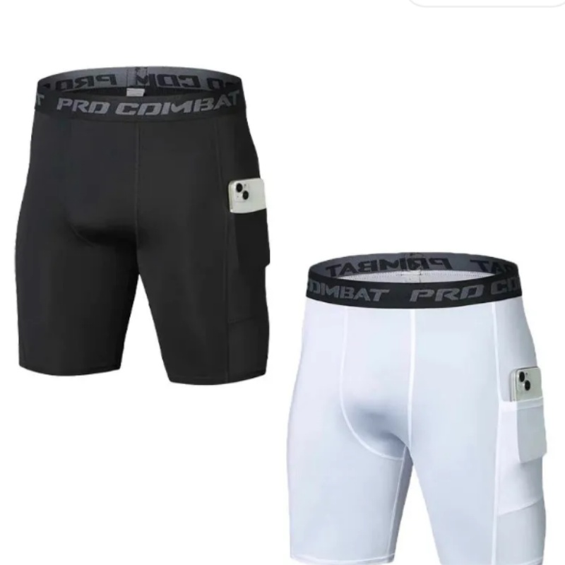 Cycling Bib Shorts - Высококачественные мужские компрессионные шорты с карманом